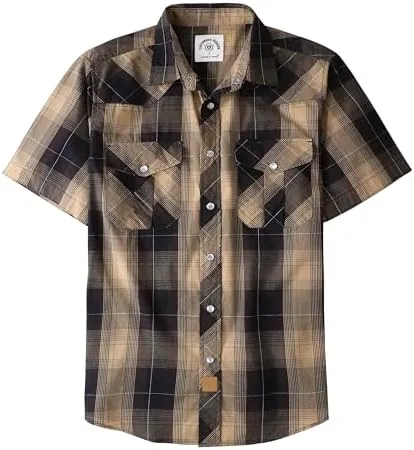 pearl snap shirts short sleeve hero product 0
